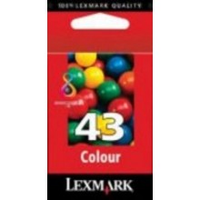 Lexmark originale Cartuccia d'inchiostro colore 18YX143E 43XL circa 554 pagine