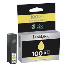 Lexmark originale Cartuccia d'inchiostro giallo 14N1071E 100 XL circa 600 pagine