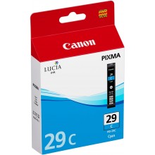 Canon Cartuccia d'inchiostro ciano PGI-29c 4873B001 36ml per circa 1.940 foto (Formato 10 x 15 cm)
