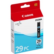 Canon Cartuccia d'inchiostro ciano (foto) PGI-29pc 4876B001 36ml per circa 1.445 foto (Formato 10 x 15 cm)