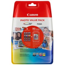 Canon Value Pack nero/ciano/magenta/giallo CLI-526 Photo Value Pack 4540B017 