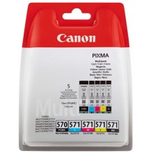 Canon Multipack nero/ciano/magenta/giallo PGI-570 + CLI-571 Multi 0372C004 