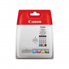 Canon Multipack nero/ciano/magenta/giallo CLI-571 Multi 0386C005 