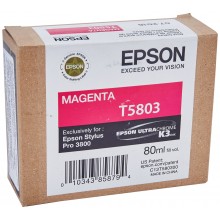 Epson Cartuccia d'inchiostro magenta C13T580300 T5803 80ml 
