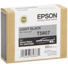 Epson Cartuccia d'inchiostro nero (chiaro) C13T580700 T5807 80ml 