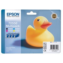 Epson Multipack nero / ciano / magenta / giallo C13T05564010 T0556 4 cartucce: T0551 + T0552 + T0553 + T0554