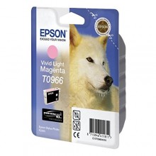 Epson Cartuccia d'inchiostro magenta (chiaro,vivid) C13T09664010 T0966 11.4ml 
