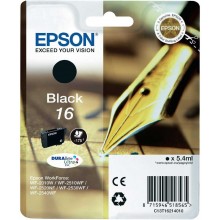 Epson Cartuccia d'inchiostro nero C13T16214010 T1621 circa 175 pagine 5.4ml standard