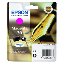 Epson Cartuccia d'inchiostro magenta C13T16234010 T1623 circa 165 pagine 3.1ml standard