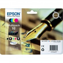 Epson Multipack nero / ciano / magenta / giallo C13T16264010 T1626 4 cartucce d'inchiostro: T1621 + T1622 + T1623 + T1624