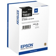 Epson Cartuccia d'inchiostro nero C13T866140 T8661 circa 2500 pagine 55.8ml XL