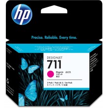 HP Cartuccia d'inchiostro magenta CZ135A 711 3-Pack 29 ml