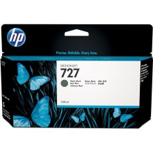 HP Cartuccia d'inchiostro nero (opaco) B3P22A 727 130ml 