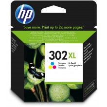 HP Cartuccia d'inchiostro differenti colori F6U67AE 302 XL Circa 330 Pagine 