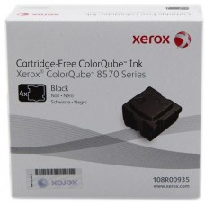 Xerox ColorStix nero 108R00935 8600 pagine Solid Ink, pacco con 4 pezzi