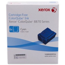 Xerox ColorStix ciano 108R00954 17300 pagine Solid Ink, pacco con 6 pezzi