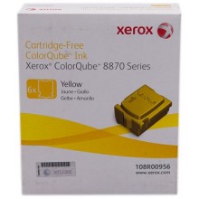 Xerox ColorStix giallo 108R00956 17300 pagine Solid Ink, pacco con 6 pezzi