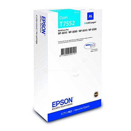 Cartuccia d`inchiostro Epson T7552 ciano XL
