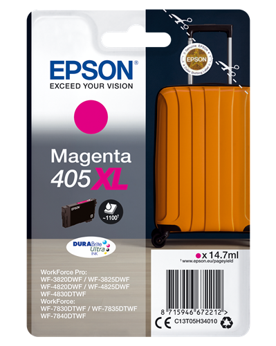 Epson 405 XL (C13T05H34010)Cartuccia d`inchiostro magenta