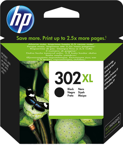 HP Cartuccia d`inchiostro nero F6U68AE 302