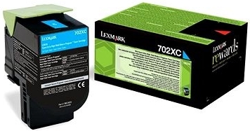 Lexmark originale toner ciano 70C2XC0 702XC