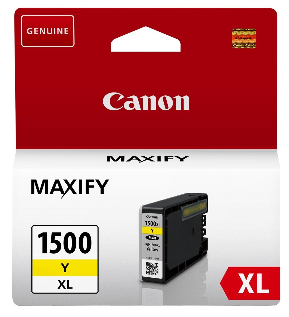 Canon Cartuccia d`inchiostro giallo PGI-1500y XL