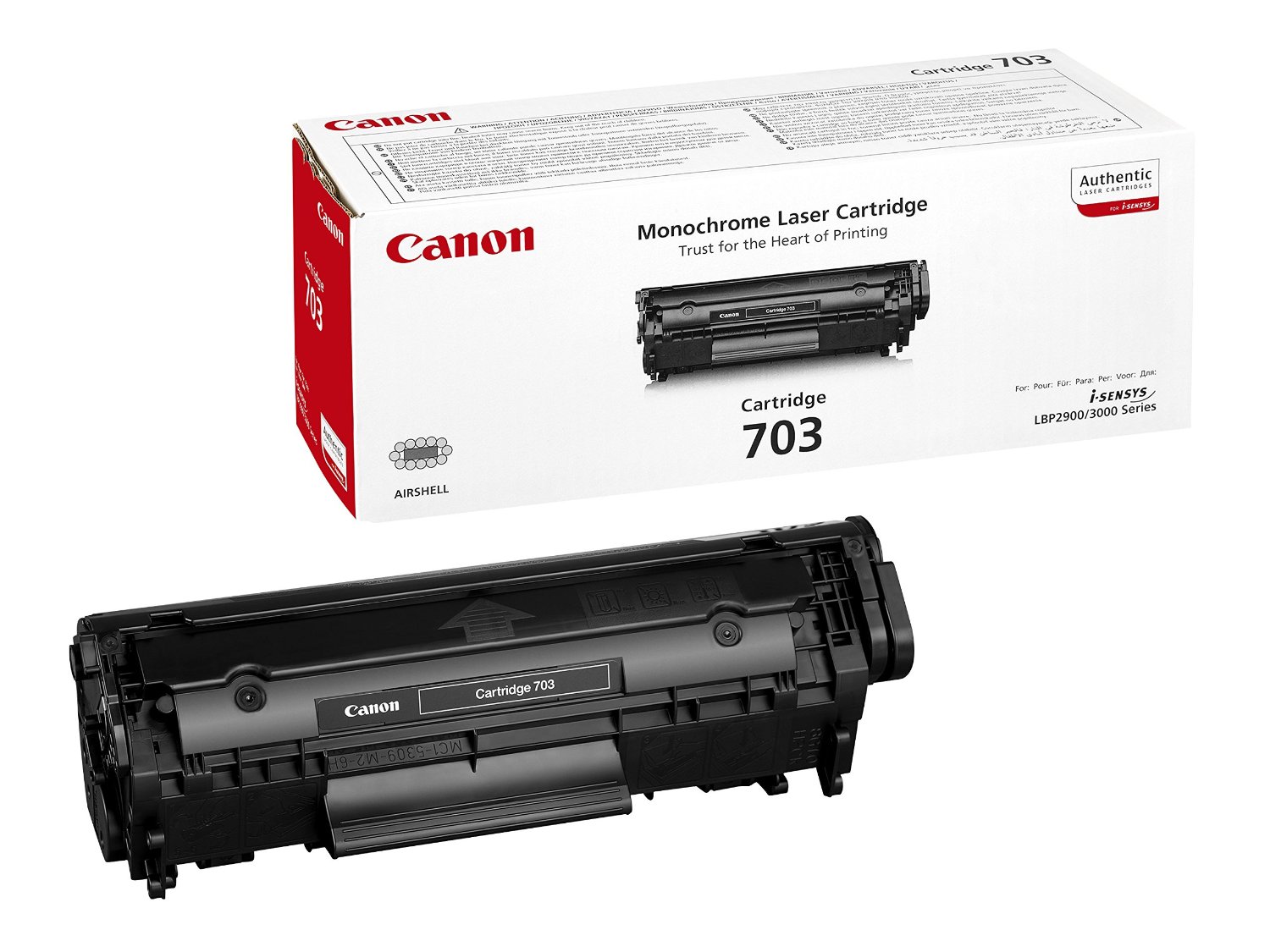 Canon toner nero 703 7616A005 capacit