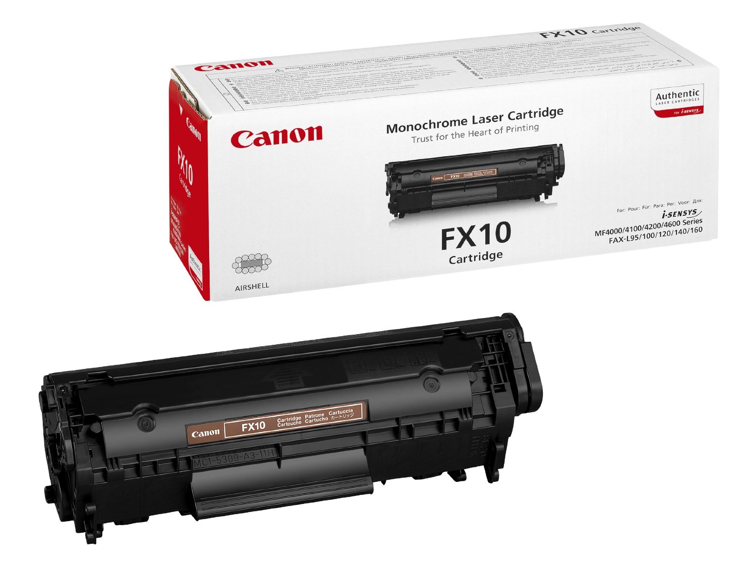 Canon toner nero FX-10 0263B002 capacit