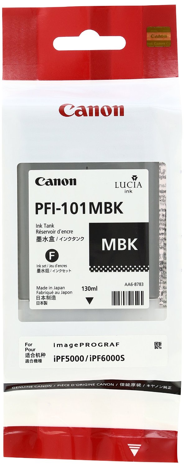 Canon Cartuccia d`inchiostro nero (opaco) PFI-101mbk