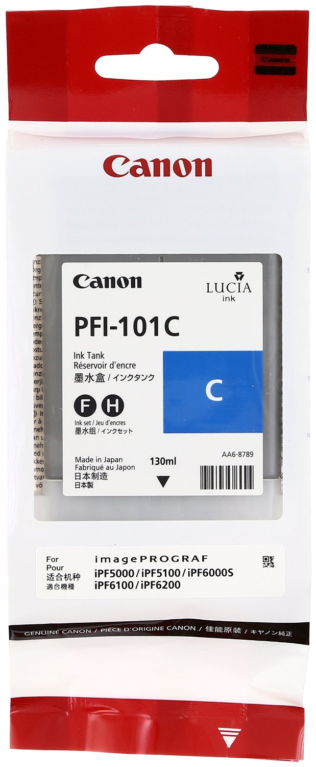 Canon Cartuccia d`inchiostro ciano PFI-101c 0884B001