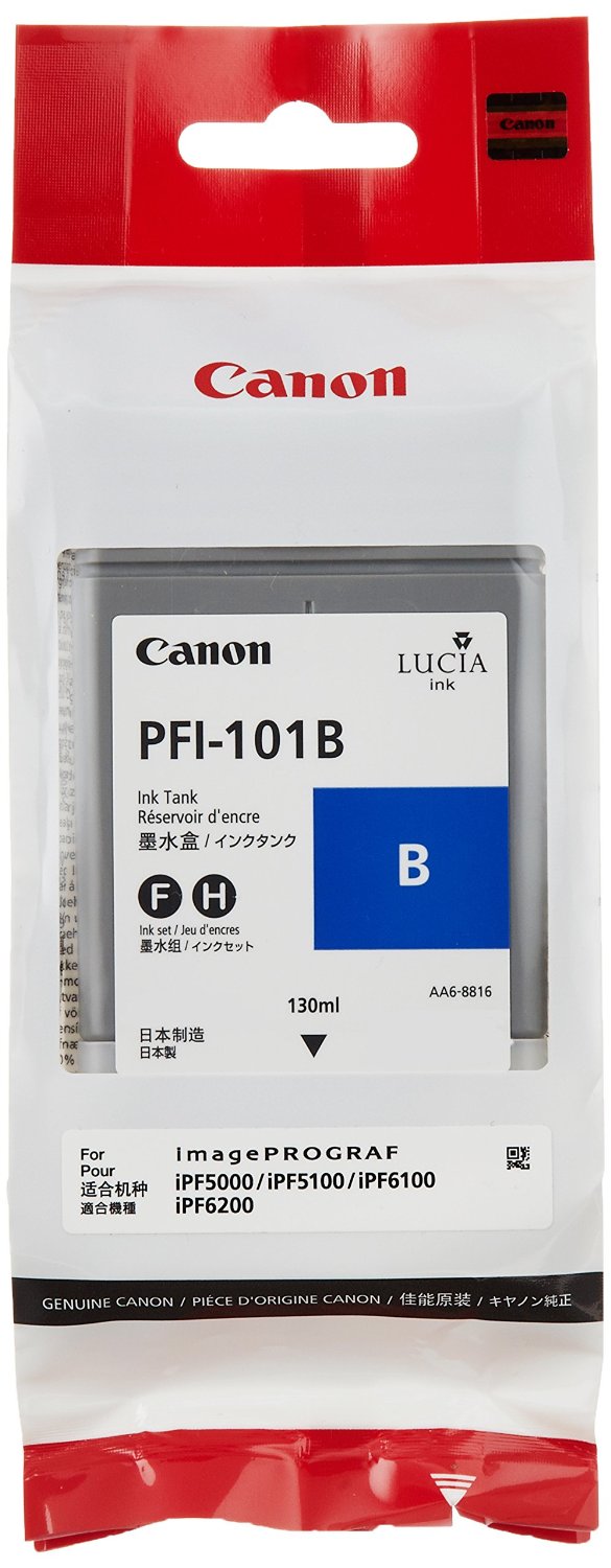 Canon Cartuccia d`inchiostro blu PFI-101b 0891B001