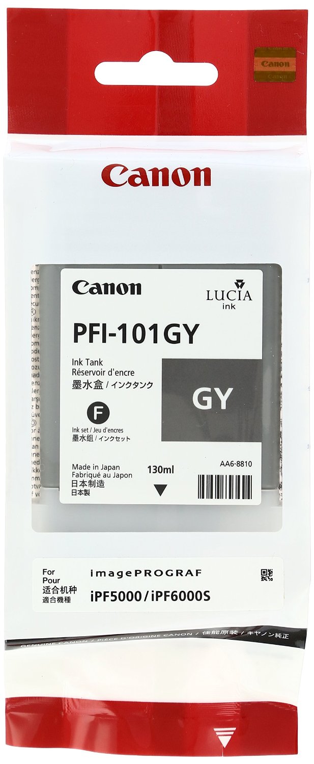 Canon Cartuccia d`inchiostro grigio (medio) PFI-101gy