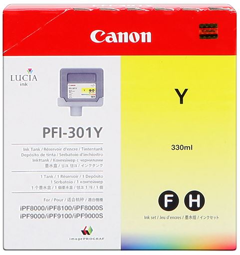 Canon Cartuccia d`inchiostro giallo PFI-301y 1489B001