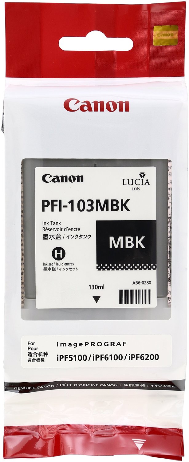 Canon Cartuccia d`inchiostro nero (opaco) PFI-103mbk