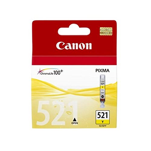 Canon Cartuccia d`inchiostro giallo CLI-521y 2936B001