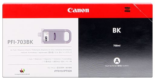 Canon Cartuccia d`inchiostro nero PFI-703bk 2963B001