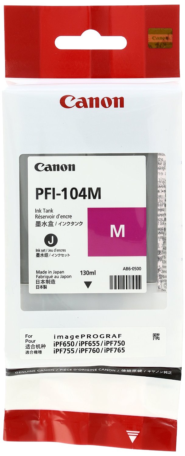 Canon Cartuccia d`inchiostro magenta PFI-104m 3631B001
