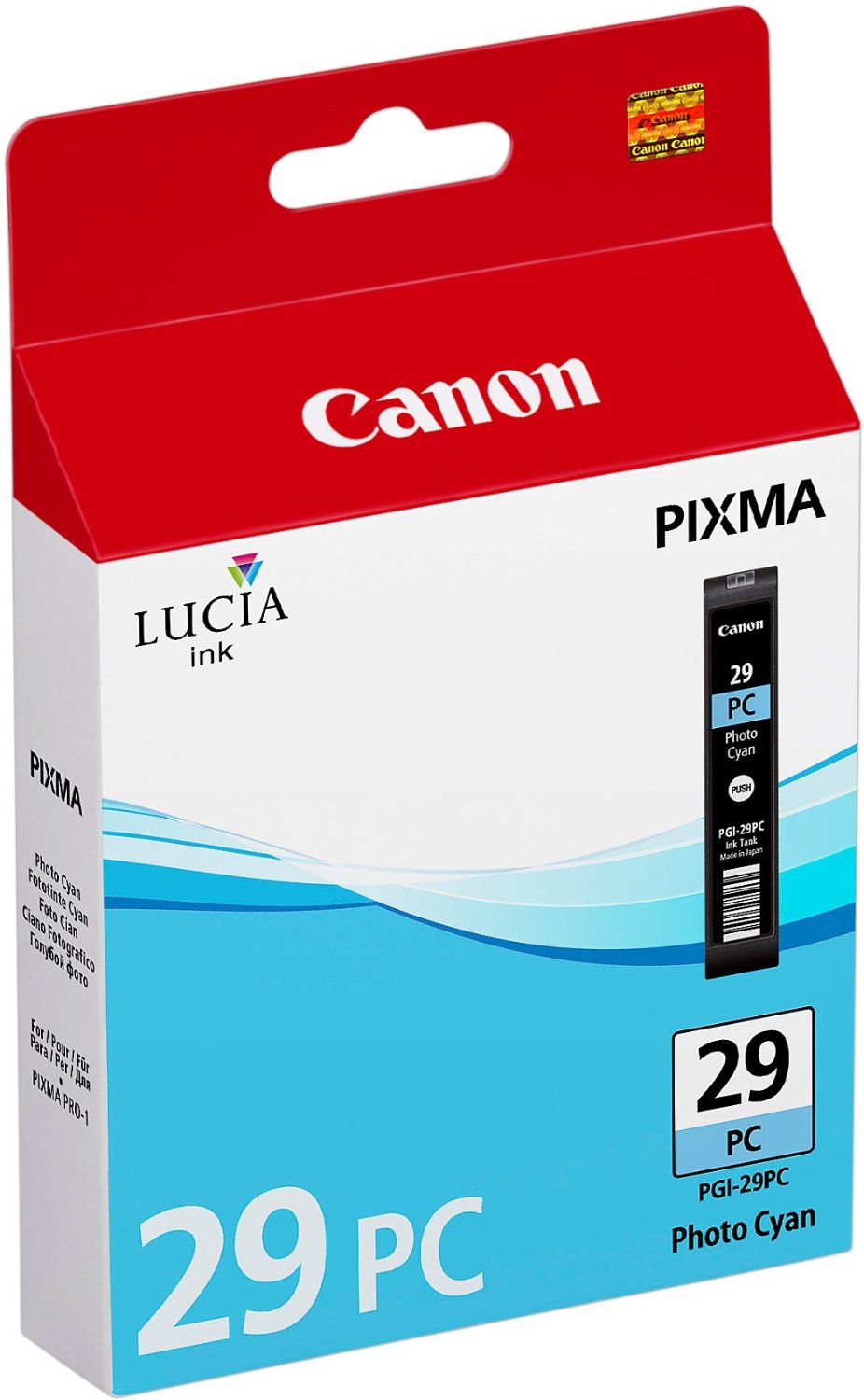 Canon Cartuccia d`inchiostro ciano (foto) PGI-29pc