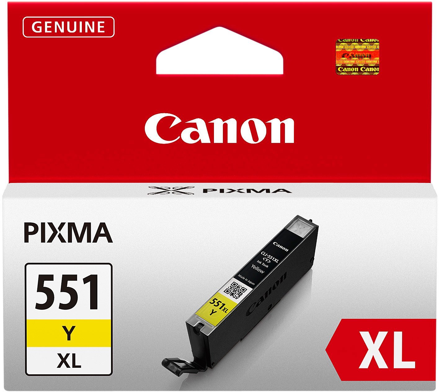 Canon Cartuccia d`inchiostro giallo CLI-551y XL