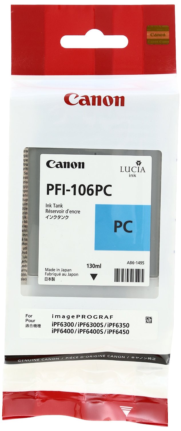 Canon Cartuccia d`inchiostro ciano (foto) PFI-106pc