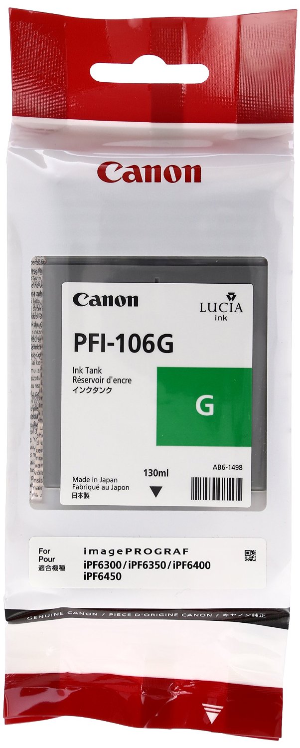 Canon Cartuccia d`inchiostro verde PFI-106g 6628B001