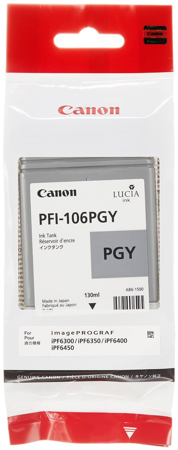 Canon Cartuccia d`inchiostro griggio (foto) PFI-106pgy
