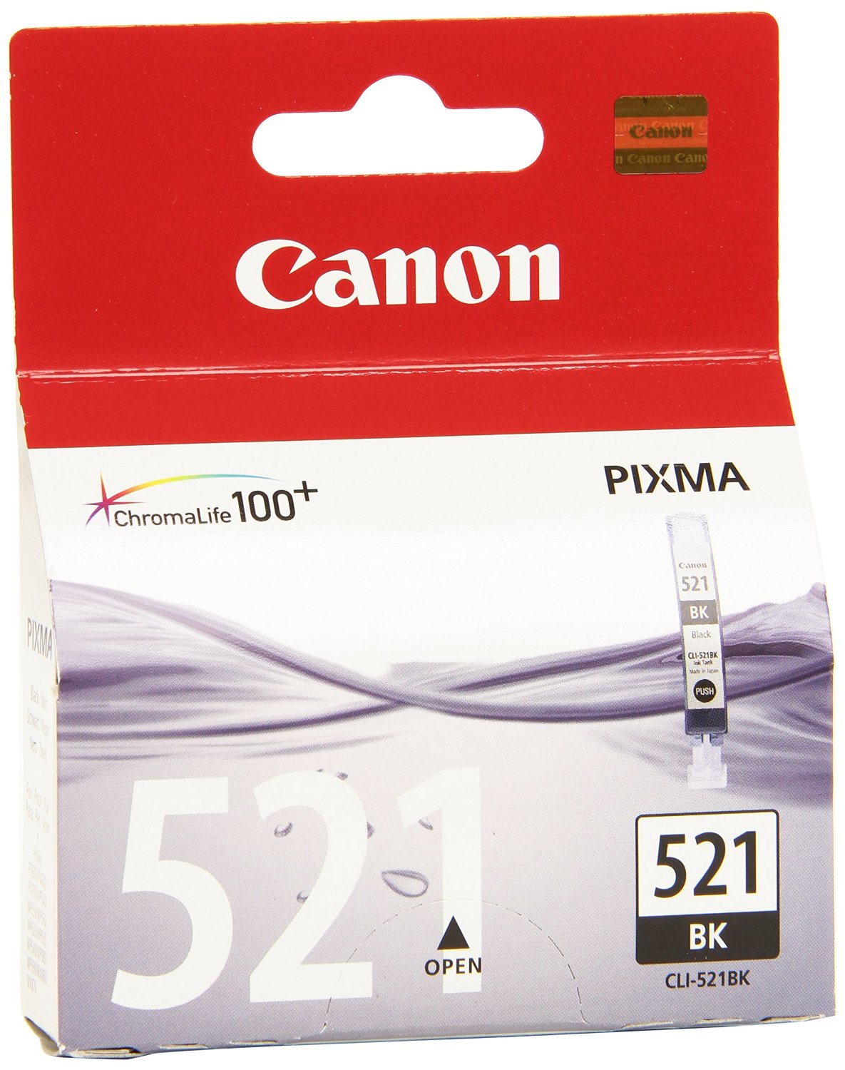 Canon Cartuccia d`inchiostro nero CLI-521bk 2933B001