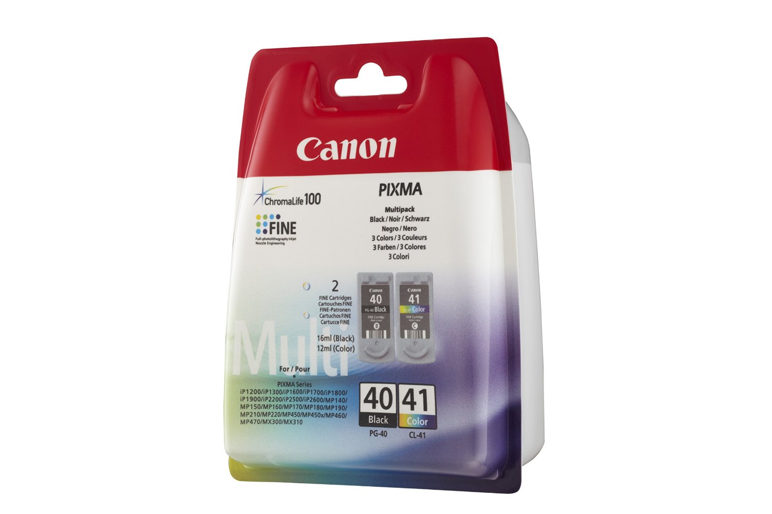 Canon Multipack nero/differenti colori 0615B043 PG-40