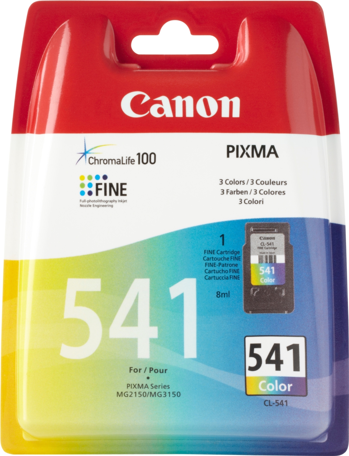 Canon Cartuccia d`inchiostro differenti colori CL-541
