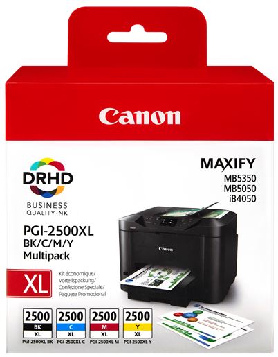 Canon Multipack nero/ciano/magenta/giallo PGI-2500 XL multi