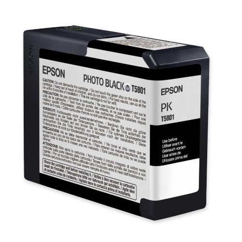 Epson Cartuccia d`inchiostro nero (foto) C13T580100