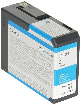 Epson Cartuccia d`inchiostro ciano C13T580200 T5802
