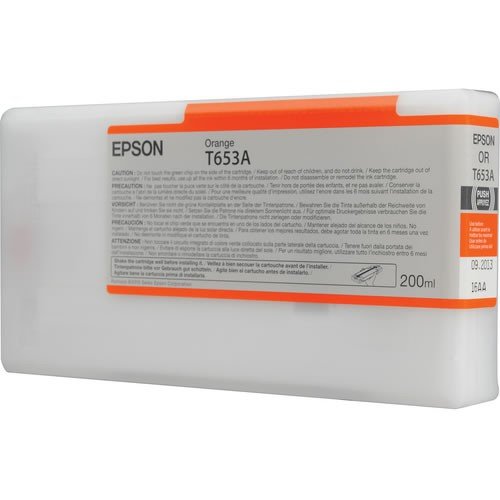 Epson Cartuccia d`inchiostro arancione C13T653A00 T653A