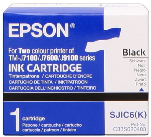 Epson Cartuccia d`inchiostro nero C33S020403 SJIC6/K
